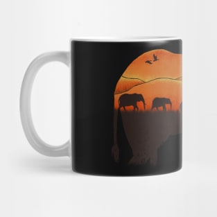 African Elephant Mug